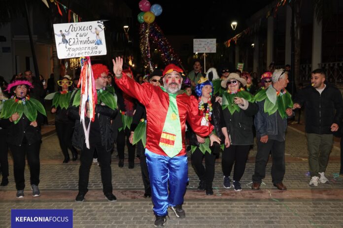 Βραδυνή Παρέλαση Καρναβαλιστών το Σάββατο 1η Μαρτίου