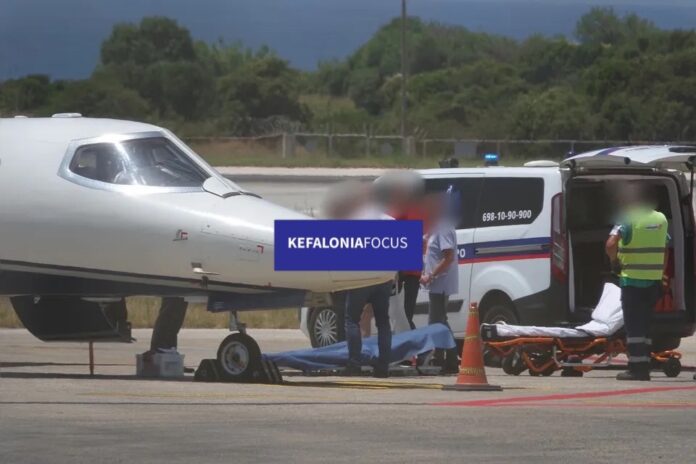 Κεφαλονιά:Ιδιωτική αεροδιακομιδή Βρετανίδας τουρίστριας για την Αθήνα