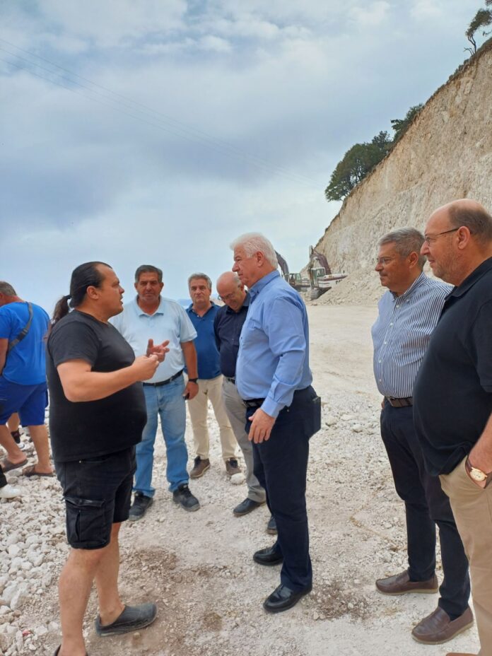 Επαφές κλιμακίου της Περιφέρειας Ιονίων Νήσων σε Κεφαλονιά & Ιθάκη και αυτοψία σε έργα της ΠΙΝ