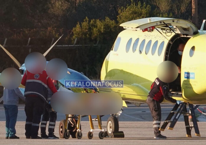 Αερογέφυρα ζωής για τον 35χρόνο τραυματία του τροχαίου στην Ιθάκη