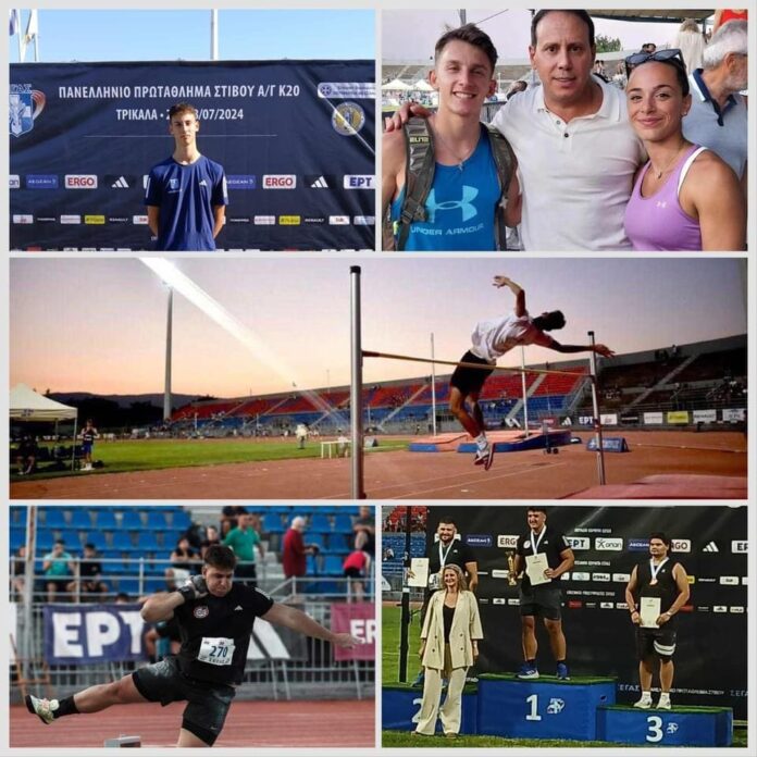 Η ΓΕΚ στο Πανελλήνιο Πρωτάθλημα Κ20 2024 «Χρυσός» στη σφαίρα ο Αντωνάτος, ξανά πάνω από τα 2.03μ στο ύψος ο Αλιβιζάτος