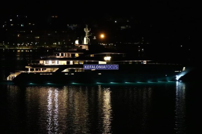 Το yacht Mimtee του Πρωθυπουργού του Λιβάνου Najib Mikati στο Αργοστόλι
