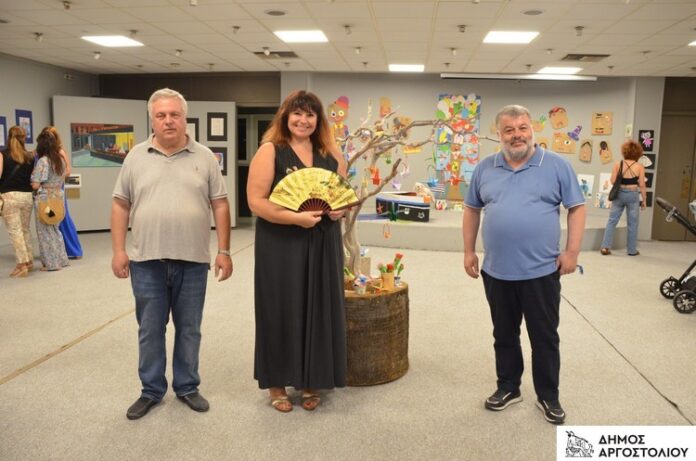 Η ετήσια έκθεση των Τμημάτων του Εικαστικού Εργαστηρίου του Δήμου Αργοστολίου.