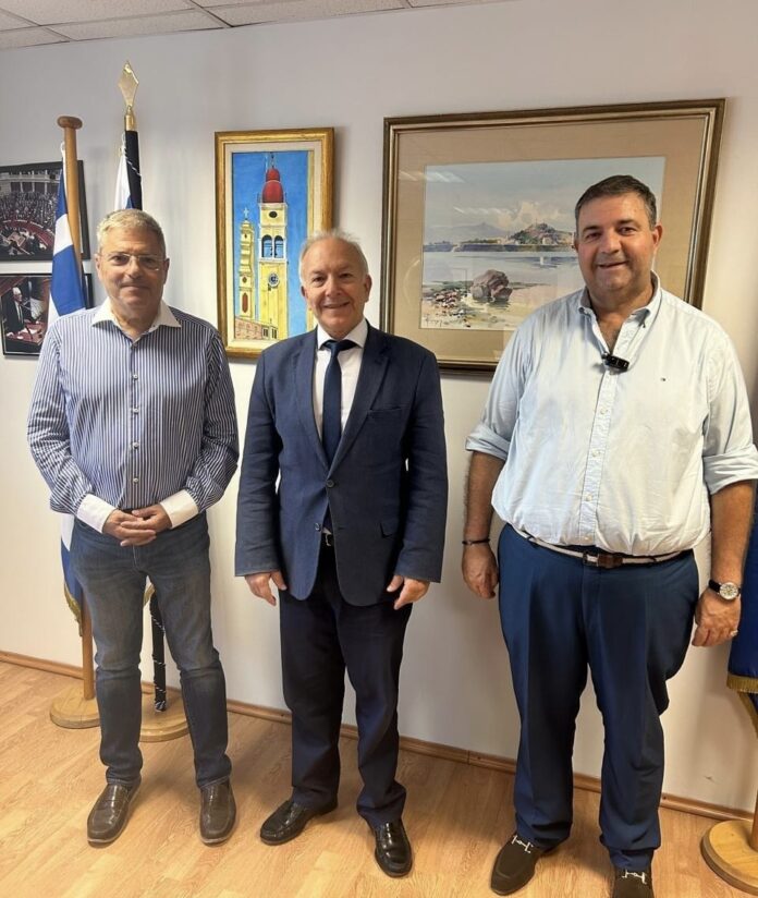 Συνάντηση του Δημάρχου Ληξουρίου και του Βουλευτή στο Υπουργείο Ναυτιλίας