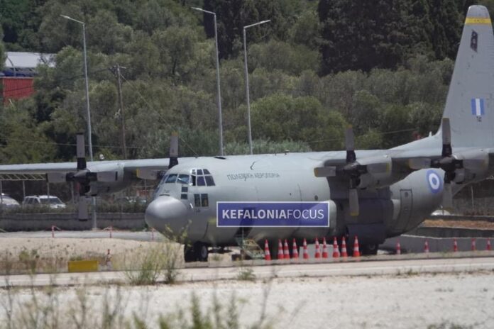 Στο Αεροδρόμιο παραμένει καθηλωμένο το C-130,σε εξέλιξη οι εργασίες επισκευής.
