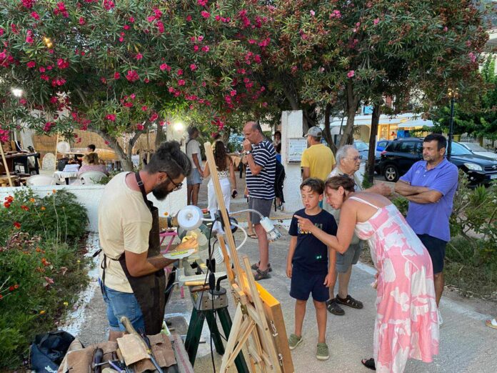 Αυλαία για την 1η Έκθεση Τοπικών Προϊόντων και Τεχνών Δήμου Σάμης