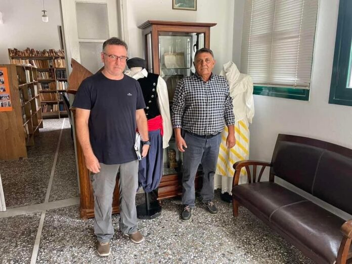 Συνεχίζονται οι επισκέψεις σε σχολικές δομές του νησιού από τον Πρόεδρο του ΟΚΑΠ