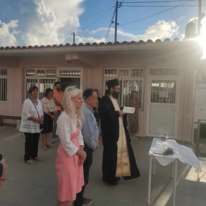 Εκδήλωση Αγιασμού στο Γυμνάσιο Μεσοβουνίων με Λυκειακές Τάξεις