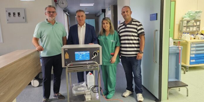 Θανάσης Καββαδάς: «Νέο, υπερσύγχρονο μηχάνημα laser για λιθοτριψία στο Νοσοκομείο Λευκάδας, το μοναδικό στα Επτάνησα και τις γειτονικές περιοχές»