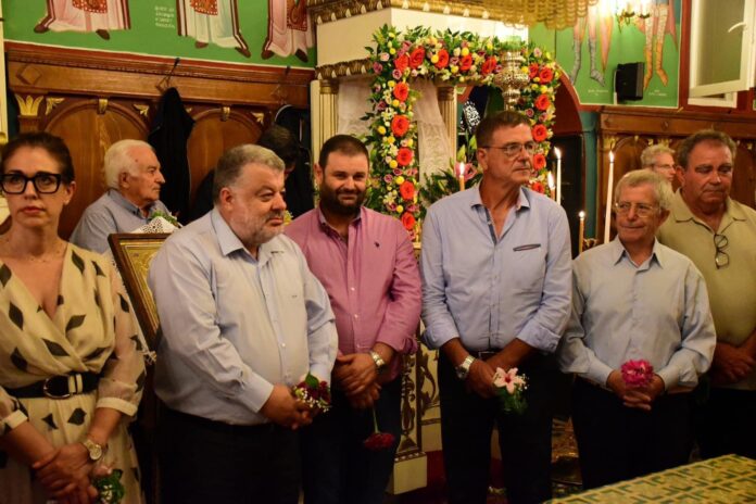 Ο Δήμαρχος Αργοστολίου στον εορτασμό της Παναγίας Μυρτιδιώτισσας στο Μοναστηράκι