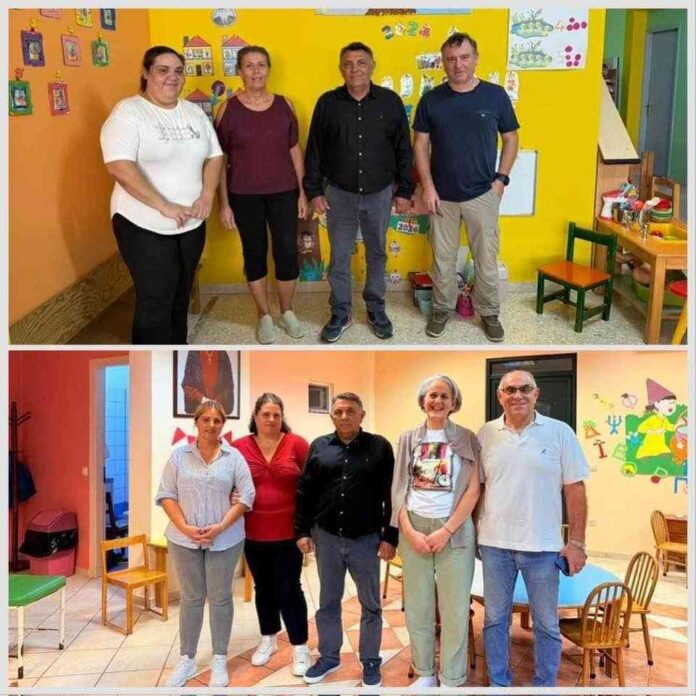 Επισκέψεις του προέδρου του ΟΚΑΠ σε παιδικούς σταθμούς