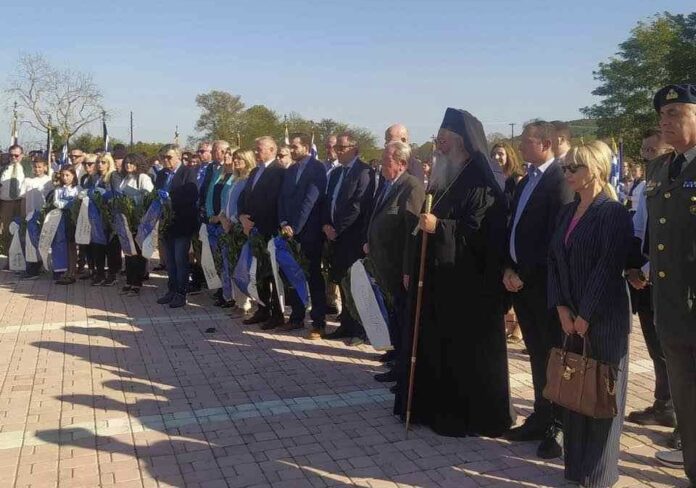 Πανηγυρικός Εορτασμός Μνήμης Απελευθέρωσης της Κατερίνης με συμμετοχή ιερέων του νησιού μας