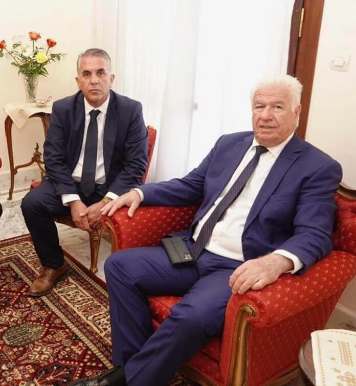 Συνάντηση του Δημάρχου Ιθάκης με τον Περιφερειάρχη Ιονίων Νήσων