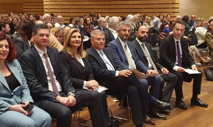 Παναγής Καππάτος- Στο Συνέδριο της Ένωσης Δικαστών και Εισαγγελέων ως εκπρόσωπος του Προέδρου της Βουλής