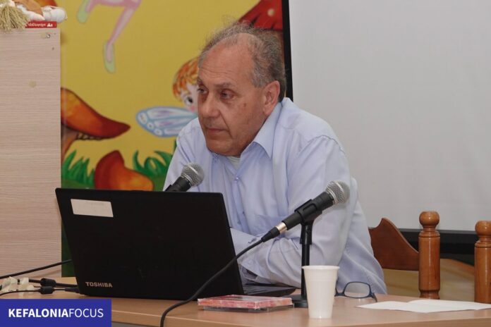 «Τα παθήματα εν Κεφαλληνία » του αγίου Βασιλείου – Ανδρέας Λασκαράτος και Άγιος Βασίλειος