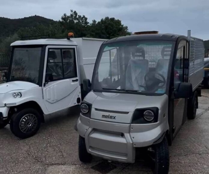 Δήμος ΙΘάκης:Παρελήφθησαν τα νέα ηλεκτρικά οχήματα για τον τομέα της καθαριότητας