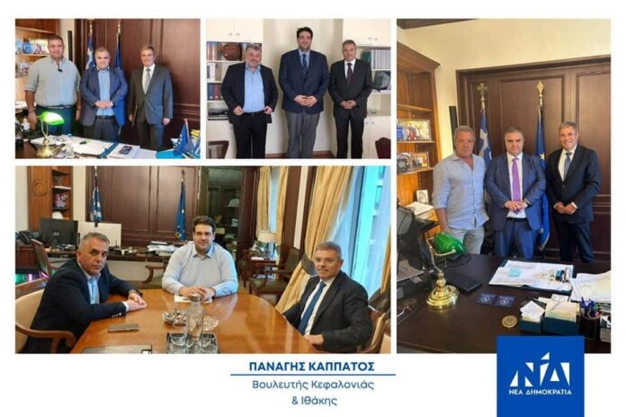 Παναγής Καππάτος -277.000 για τους Δήμους Κεφαλονιάς και Ιθάκης από το Υπουργείο Εσωτερικών