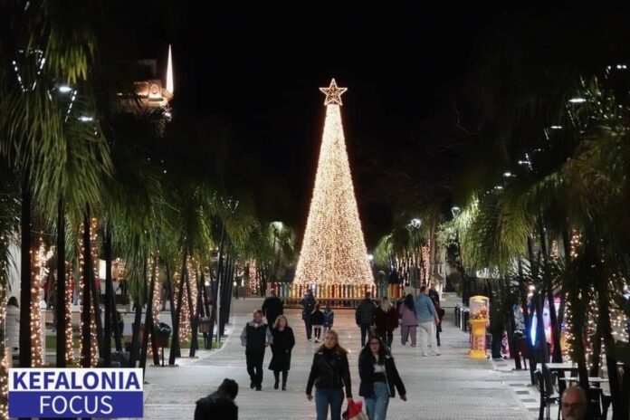 Την Παρασκευή 13/12 η φωταγώγηση του Χριστουγεννιάτικου δένδρου στο Αργοστόλι