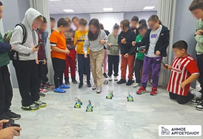 Εργαστήρια S.T.E.A.M. & Ρομποτικής στο Αργοστόλι για την γνωριμία των παιδιών με τις έξυπνες πόλεις του μέλλοντος