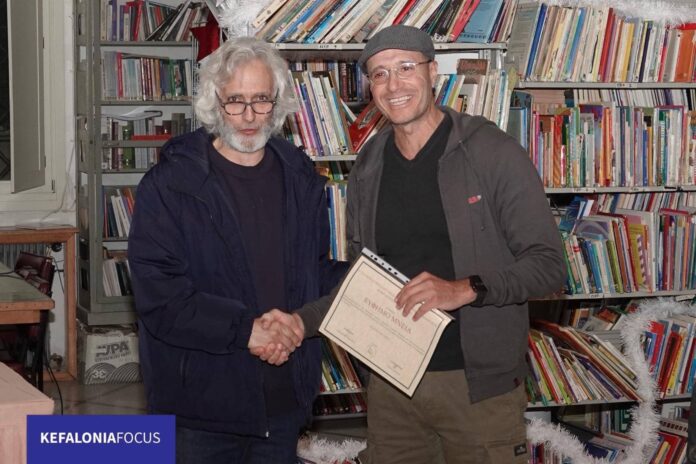 Γεράσιμος Μωραΐτης:Ευχαριστώ τον Πρόεδρο και το σύλλογο Εκπαιδευτικών Πρωτοβάθμιας εκπαίδευσης Κεφαλονιάς