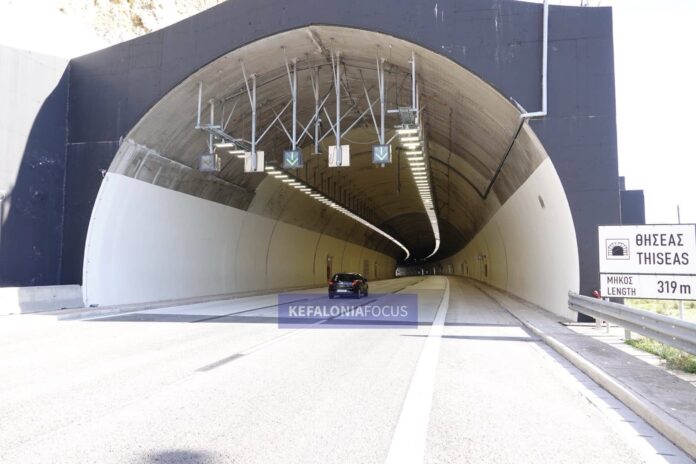 Κακιά Σκάλα:Η λευκή άσφαλτος στο τούνελ «Θησέας» πρότυπο οδικής ασφάλειας