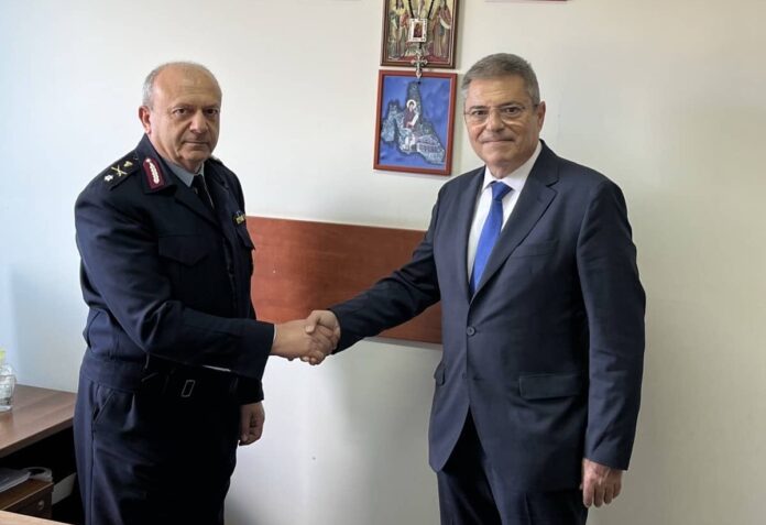 Παναγής Καππάτος-Συνάντηση με τον νέο Αστυνομικό Διευθυντή κ. Γεώργιο Γιαννάτο για την ενίσχυση της ασφάλειας στα νησιά μας