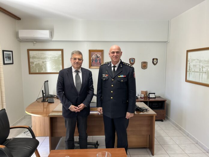 Π. Καππάτος: Συνάντηση με τον νέο διοικητή των Πυροσβεστικών Υπηρεσιών στην Κεφαλονιά κ. Χρήστο Σπυρίδη