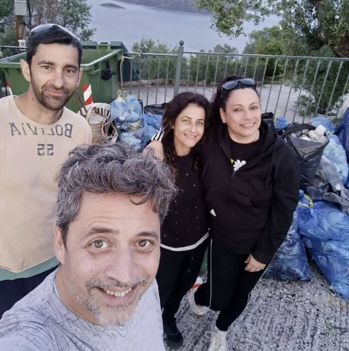 Με σύμμαχο τον ανοιξιάτικο καιρό, η Ιθάκη υποδέχθηκε τη 2η εθελοντική δράση καθαρισμού της ομάδας του Loukas Anagnostatos