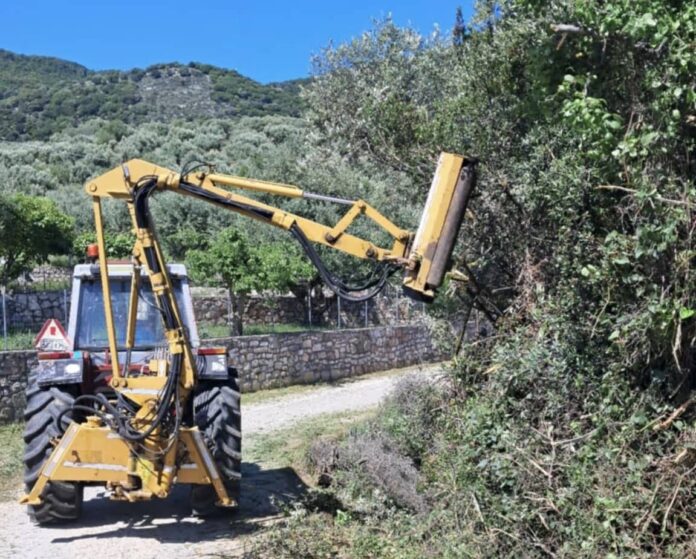 Δήμος Ιθάκης :Ξεκίνησαν οι καθαρισμοί του δημοτικού και αγροτικού δικτύου