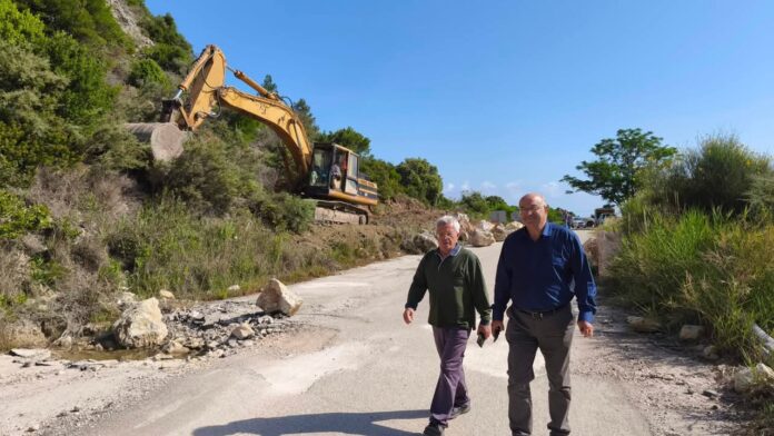 Ξεκίνησαν τα έργα στα Λιμένια (Σαρακήνικο) του Πόρου Κεφαλονιάς!