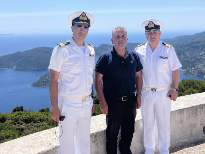 Συνάντηση Δημάρχου Ιθάκης με τον Διοικητή της 3ης Περιφερειακής Διοίκηση του Λιμενικού Σώματος