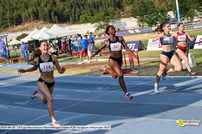 Δύο μετάλλια για τη ΓΕΚ στο Πανελλήνιο Πρωτάθλημα Στίβου Κ20
