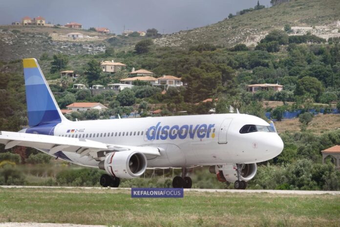 Mια επιπλέον πτήση της Discover Airlines προς την Κεφαλονιά το καλοκαίρι του 2026 από Φρανκφούρτη