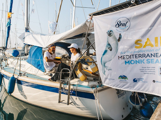 Αύριο κάνει σταθμό στην Κεφαλονιά το σκάφος της δράσης SEAL GREECE για την εκστρατεία προστασίας της φώκιας Monachus Monachus!