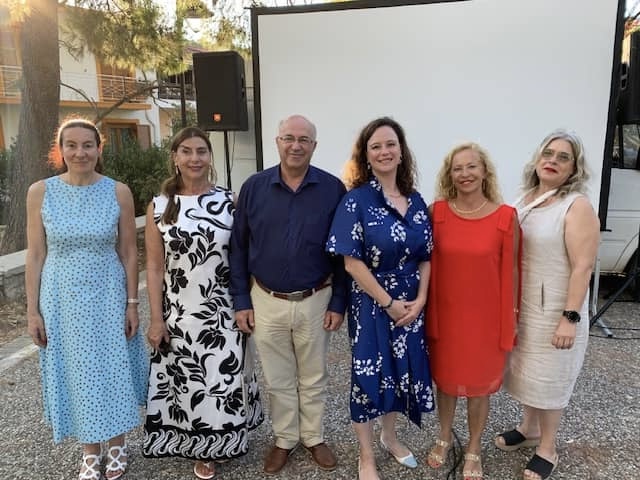 Επίσκεψη στον Αντιπεριφερειάρχη Κεφαλληνίας και Ιθάκης , της Γενικής Πρόξενου της Γαλλίας στην Αθήνα κας Diane Roeser