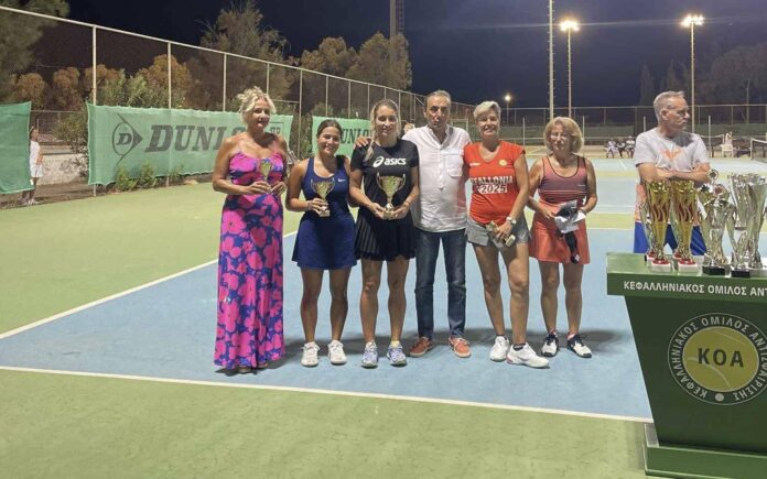 Με επιτυχία ολοκληρώθηκε το τουρνουά τένις «Κεφαλονιά Open 2025»