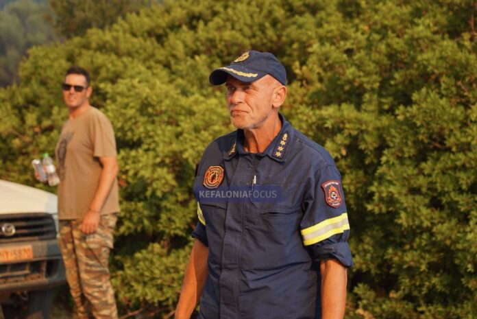 Παραμένει Διοικητής των Πυροσβεστικών Υπηρεσιών Κεφαλονιάς&Ιθάκης ο Πύραρχος Σπυρίδης Χρήστος