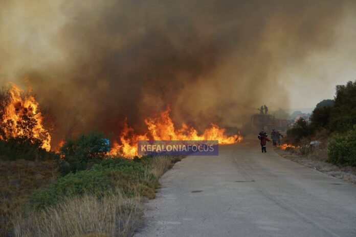 ΛΑΣΥ Δήμου Ληξουρίου για την φωτιά στον Αθέρα-Αιδώς, Αργείοι…