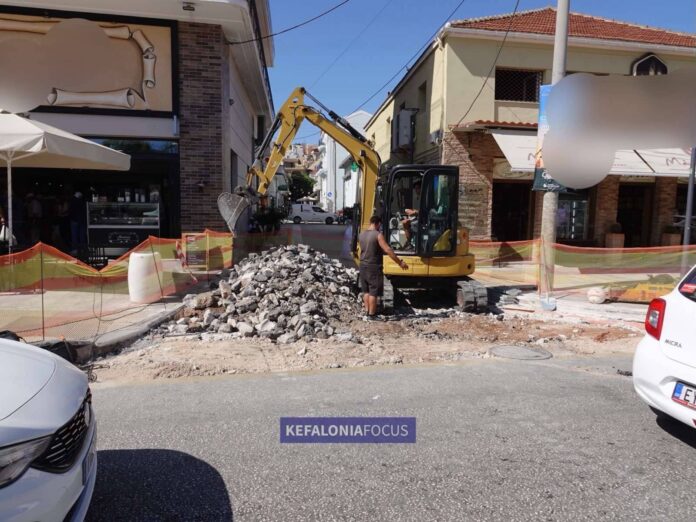 Ενημέρωση δημοτών για τις κυκλοφοριακές ρυθμίσεις, λόγω ανάπλασης της οδού ‘’Σιτεμπόρων’’ πόλεως Αργοστολίου