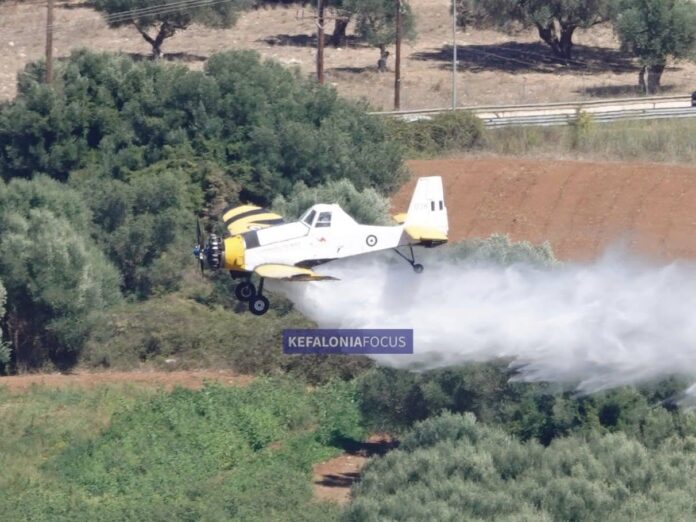 Άμεση επέμβαση της Πυροσβεστικής σε τρεις εστίες φωτιάς στην Κρανιά – Σημαντική η συνδρομή των εναέριων μέσων