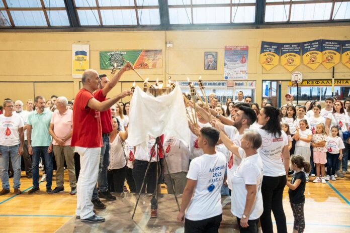 Η Φλόγα της Αγάπης και της Προσφοράς «φώτισε» το Αργοστόλι