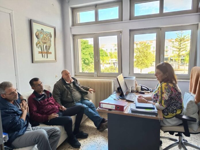 Συνάντηση του Συλλόγου Δημοτικών Υπαλλήλων Κεφαλονιάς & Ιθάκης με τη Γ.Γραμματέα του Δήμου Αργοστολίου