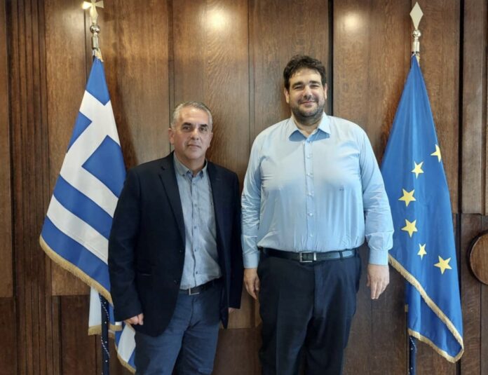 Συνάντηση Δημάρχου Ιθάκης με τον Υπουργό Εσωτερικών Θεόδωρο Λιβάνιο