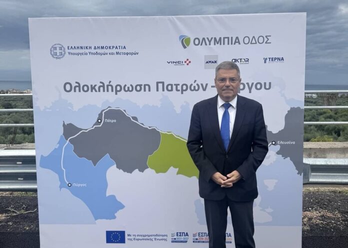 Π. Καππάτος: Στα εγκαίνια του Πατρών-Πύργου – Ένα έργο που ωφελεί και την Κεφαλονιά