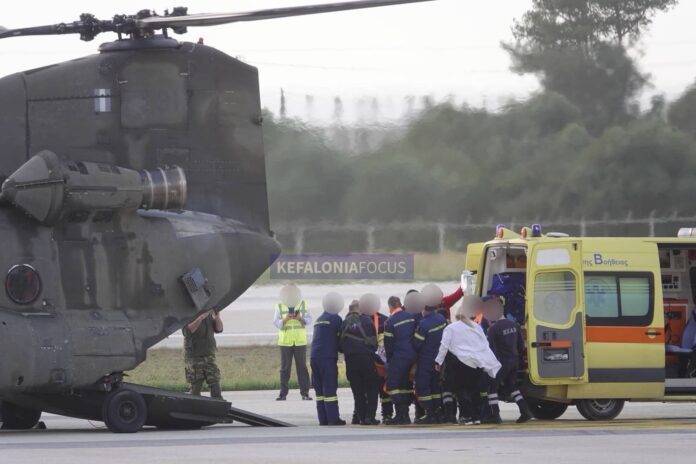 Δεν τα κατάφερε ο 35χρονος που είχε διακομισθεί με ελικόπτερο Chinook CH-47C στη ΜΕΘ του Γενικού Νοσοκομείου Ζακύνθου
