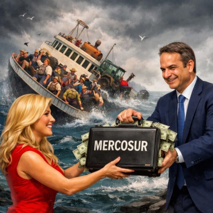 Η Συμφωνία Mercosur: Συντεταγμένη Εγκατάλειψη του Έλληνα Αγρότη