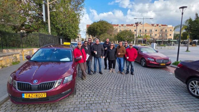 Τα ταξί στο Αργοστόλι στην πανελλαδική απεργία – Τα αιτήματα των οδηγών