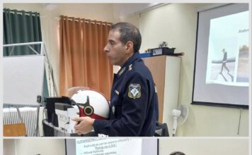 Οδική αγωγή από το τμήμα της Τροχαίας Αργοστολίου σε μαθήτριες και μαθητές του Βαλλιάνειου Γυμνασίου Κεραμειών