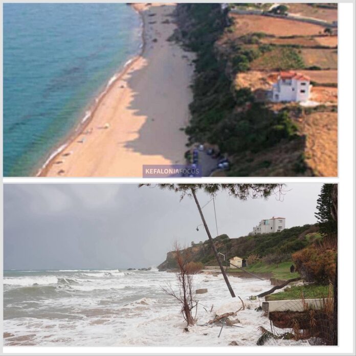 Σπίθοι :Η παραλία που χάθηκε—η Σκάλα μπροστά στη μεγαλύτερη αλλοίωση των τελευταίων δεκαετιών