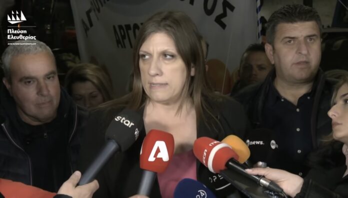 Ζωή Κωνσταντοπούλου:Δεν θα παραδώσουμε τη Δημοκρατία στους νοσταλγούς του παρακράτους